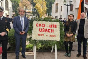USACH rinde homenaje a los seis héroes de la “Esmeralda”