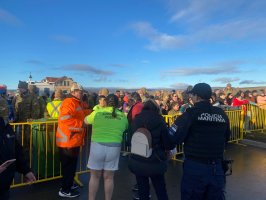 Autoridad Marítima resguardo la seguridad del “chapuzón fueguino” en Porvenir Autoridad Marítima resguardo la seguridad del “chapuzón fueguino” en Porvenir