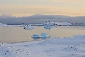 Centro Meteorológico Marítimo de Punta Arenas monitorea témpano de grandes dimensiones en el Territorio Chileno Antártico