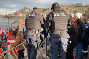 Armada de Chile desplegó operativo de seguridad en tradicional conmemoración de fiesta de San Pedro y San Pablo en Punta Arenas