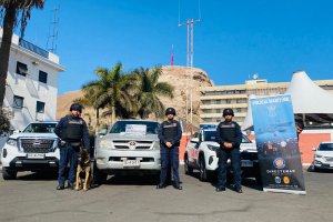 Policía Marítima de Arica incauta marihuana durante un patrullaje preventivo