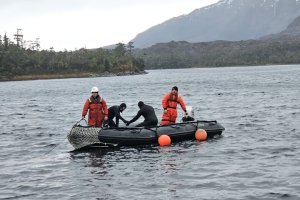 Buque de Investigación Científica “Cabo de Hornos” ejecuta detallado levantamiento hidrográfico en el área austral