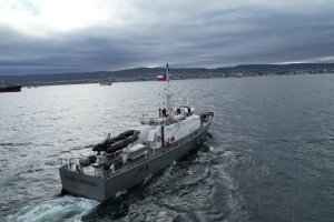 Lancha de Servicio General 1619 “Punta Arenas” conmemoró 23 años resguardando los mares australes
