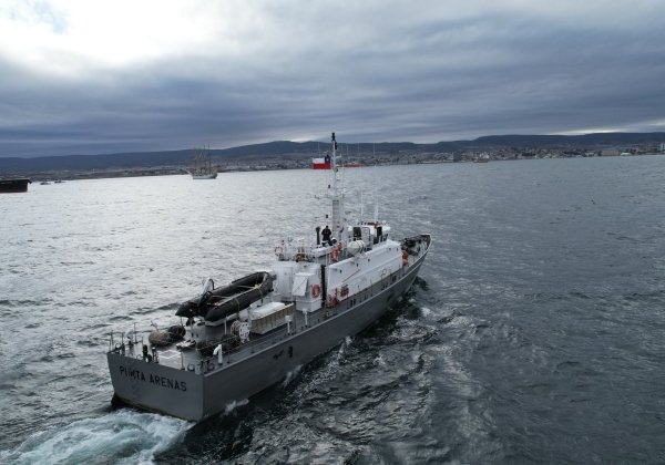 Lancha de Servicio General 1619 “Punta Arenas” conmemoró 23 años resguardando los mares australes
