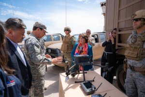 Ministra de Defensa Nacional encabeza entrega de equipamiento tecnológico para el resguardo de la frontera norte