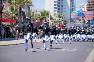 Cuarta Zona Naval conmemoró Fiestas Patrias y Día de las Glorias del Ejército en Iquique