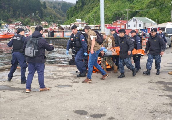 Segunda Zona Naval realiza simulacro de evacuación marítima en Caleta Tumbes