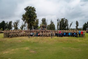 Estudiantes viven la experiencia de ser Infantes de Marina por un día