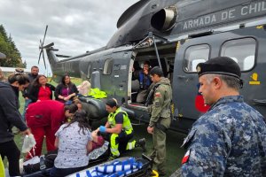 Armada realizó aeroevacuación médica desde Archipiélago de Juan Fernández