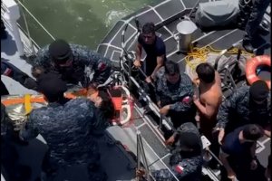 Policía Marítima de Coquimbo rescata a personas en riesgo de inmersión