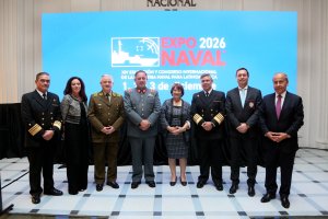 Exponaval 2026: Armada de Chile participa en lanzamiento oficial