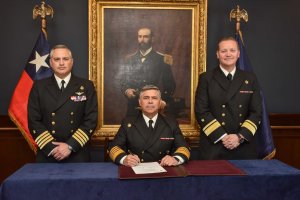 Capitán de Navío René Valenzuela asume como nuevo Secretario General de la Armada