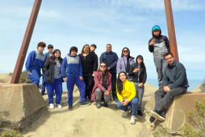Alumnos de la escuela “Punta Delgada” efectuaron visita al Faro "Cabo Posesión" en el Estrecho de Magallanes