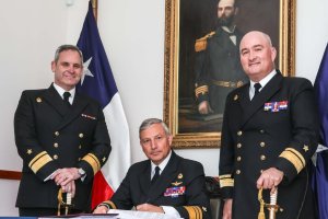 Cambio de Mando de la Segunda Zona Naval y la Jefatura de Defensa Nacional para las provincias de Arauco y Biobío