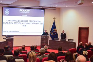 Egresó Generación 2025 del Curso de Gestión y Conducción Marítima