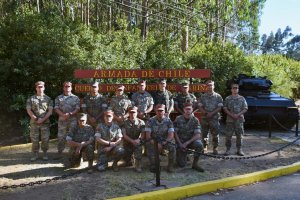 Infantería de Marina de Chile y de Estados Unidos se reúnen en el Centro de Entrenamiento Básico del Cuerpo IM