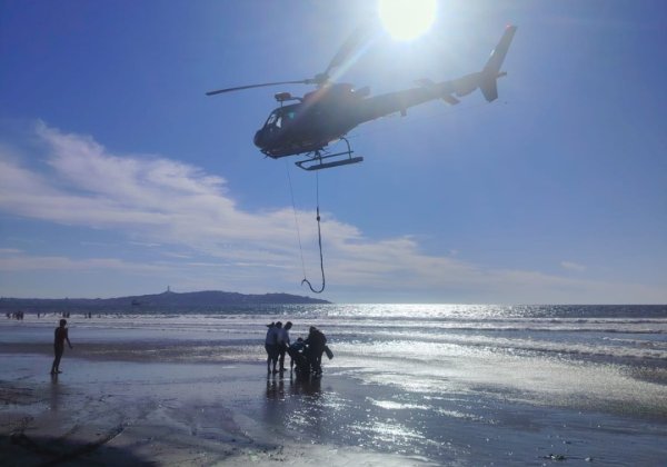 Trece rescates en una hora: la exigente jornada vivida por la Autoridad Marítima de La Serena