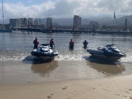 Gobernación Marítima de Antofagasta recibió dos nuevas motos de agua
