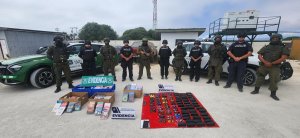 Trabajo interinstitucional refuerza control del comercio ambulante ilegal en el borde costero de Tongoy