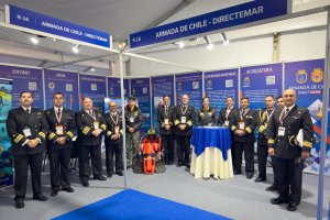 Armada de Chile presente en Aquasur 2026