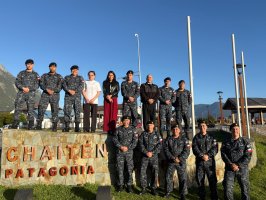 Revista Jefe del Estado Mayor General de la Armada a la Quinta Zona Naval