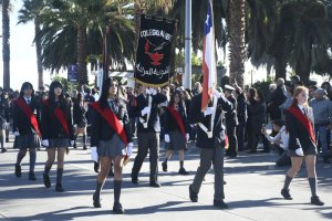Cerca de 3.000 escolares rindieron homenaje a las Glorias Navales en Viña del Mar