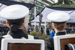 Municipalidades de Lo Barnechea y Las Condes le rinden homenaje a las Glorias Navales