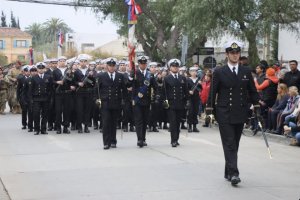 Dotación de la Fragata “Blanco” participó en homenaje a las Glorias Navales realizado en Zapallar