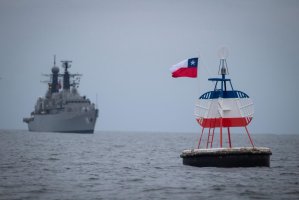 Buque insignia de la Escuadra Nacional recaló en Iquique para conmemorar el Día de las Glorias Navales