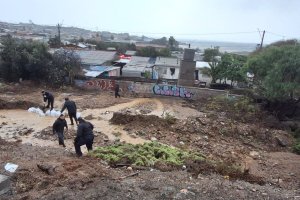 Armada de Chile apoya a las comunidades de Huasco, Tongoy y Coquimbo afectadas por las lluvias