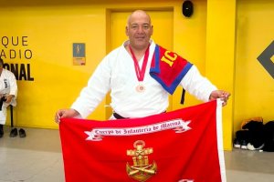 Sargento 1° IM destaca en torneo de karate nacional