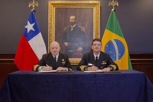 Concluye la 11º Reunión de Estados Mayores entre la Armada de Chile y la Marina de Brasil