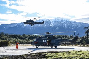 Fuerza Anfibia realizó reconocimiento de Alto Palena