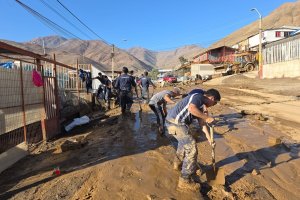 Cuarta Zona Naval continúa despliegue en zona afectada por aluviones