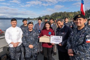 Desde la isla Llingua paciente número 5.000 destaca el valor de la alianza entre la Armada y el Servicio de Salud Chiloé