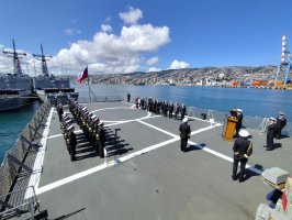 Escuadra Nacional conmemoró 208 años al servicio de Chile