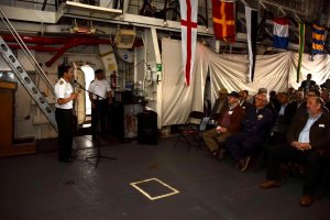 Dotación de 1996 de la Fragata “Almirante Lynch” realiza emotiva visita a su sucesora