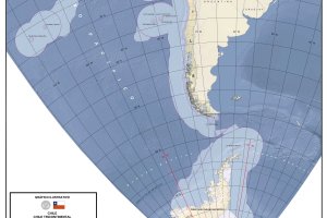 SHOA difunde actualización del “Gráfico Ilustrativo Espacios Marítimos de Jurisdicción Chilena”