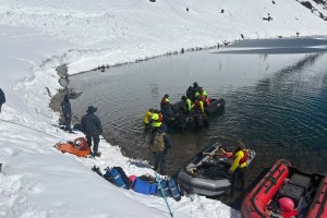 Armada de Chile encuentra el cuerpo de la tercera víctima fatal en la Laguna del Inca